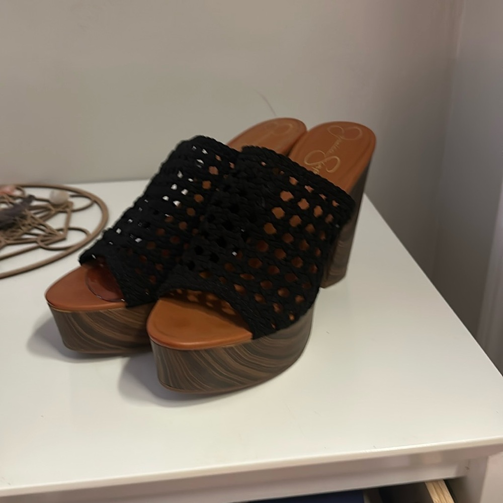 Jessica Simpson platform shoes, brand new
